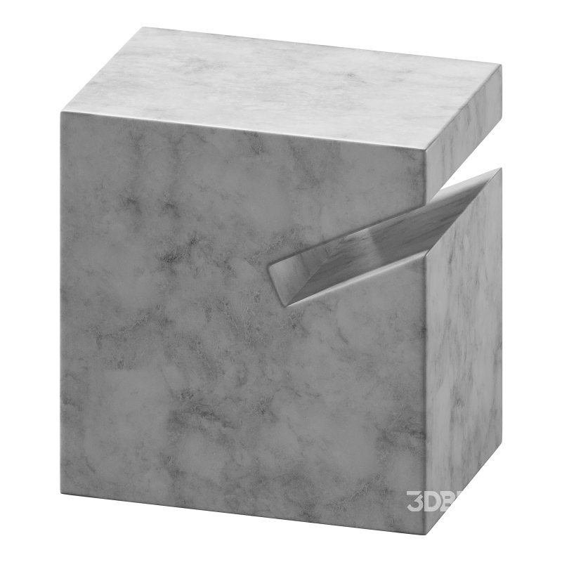 Natural side table marble Image 13
