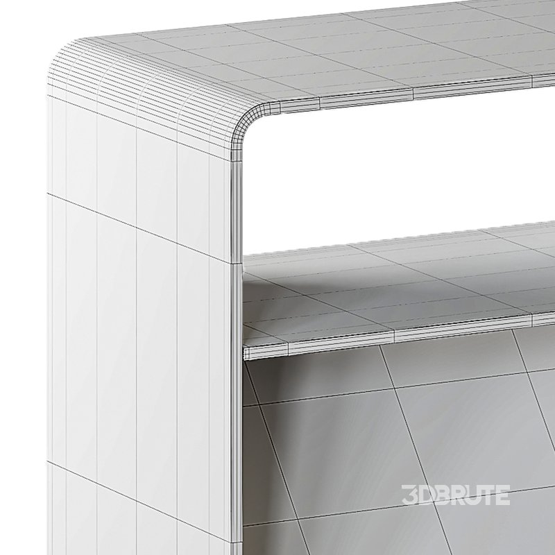 Acrylic Minimalist Transparent Side Table Image 14