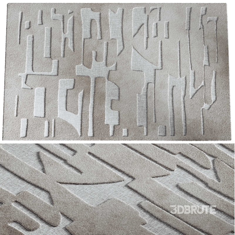 Handwoven wool rug by Akoris Image 4