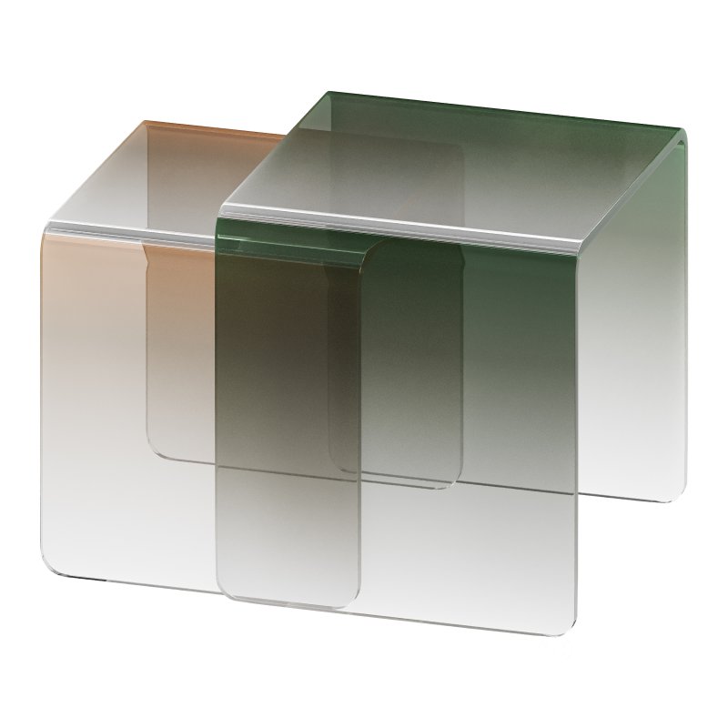 Simple Acrylic Side Table Image 4
