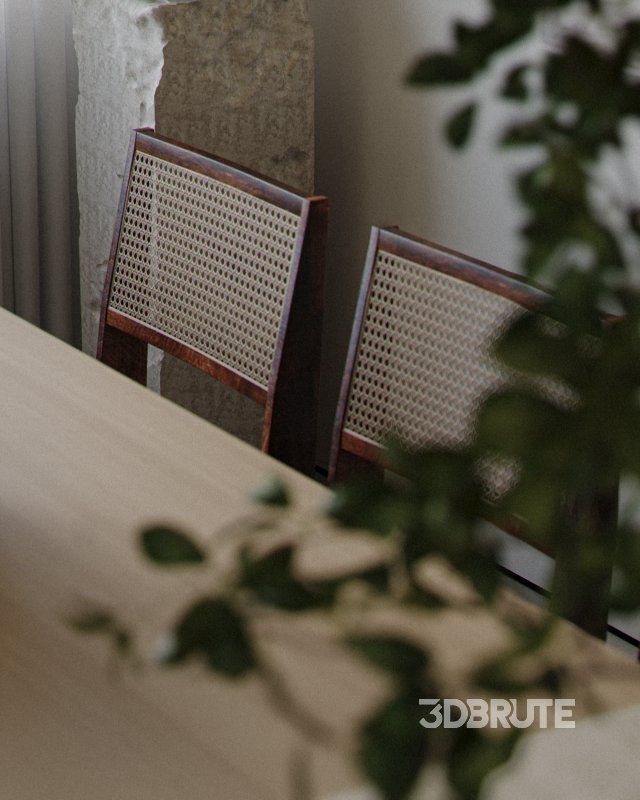 Modern living room dining room kitchen Image 11