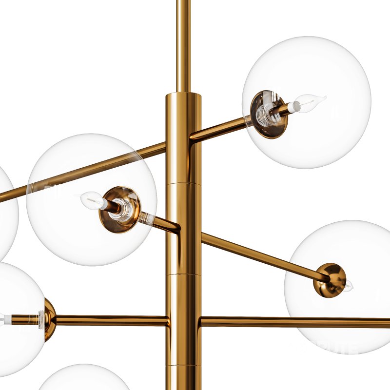 Chandelier Argento L Image 4