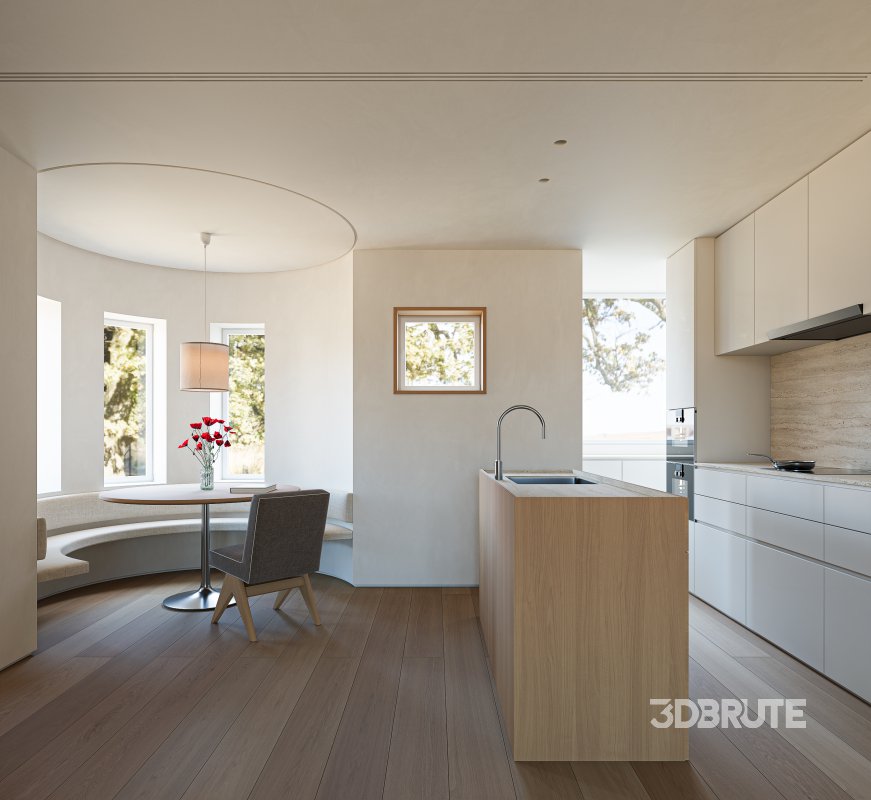 Modern living and dining room Image 3