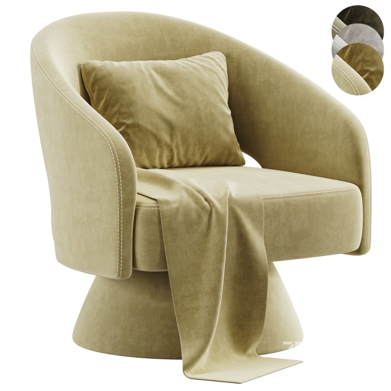 Bhupendra Swivel Accent Chair Image 4