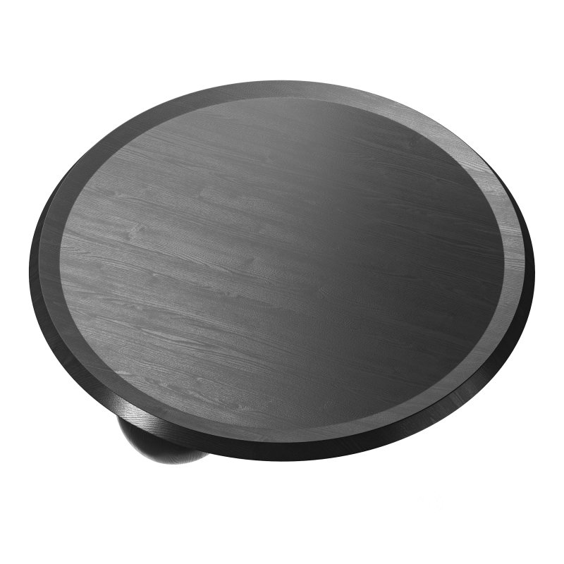 Maxine Elm Ball Coffee Table – Full Black Image 6