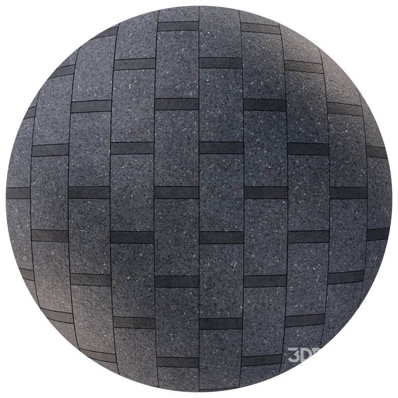 Terrazzo Exterior Tiles 01 (Seamless) Image 4