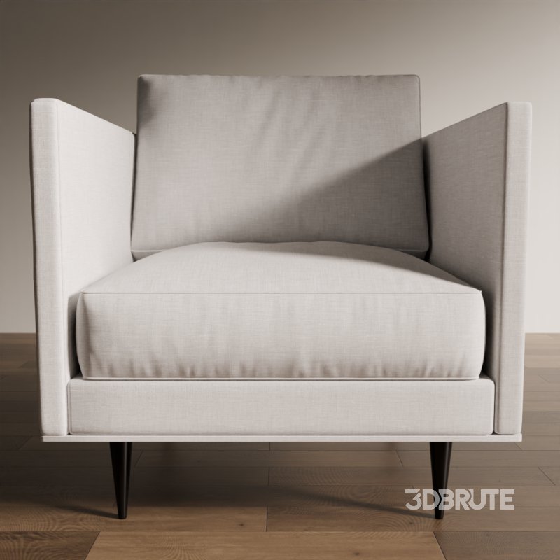 Mordern Minimalist Armchair Image 3