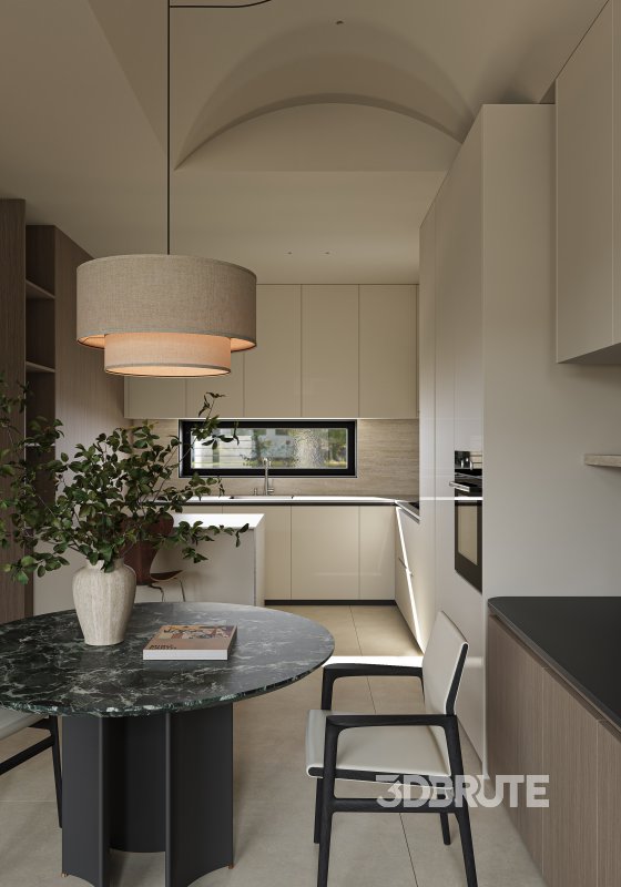 Modern living and dining room Image 6