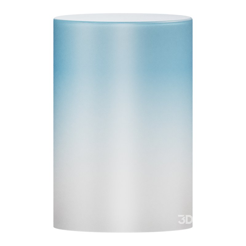 Frosted Gradient Side Table – Acrylic Image 5