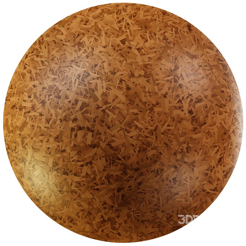 Wood OSB-particle board-chipboard (seamless) Image 4