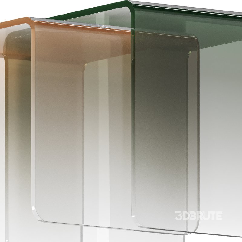 Simple Acrylic Side Table Image 12