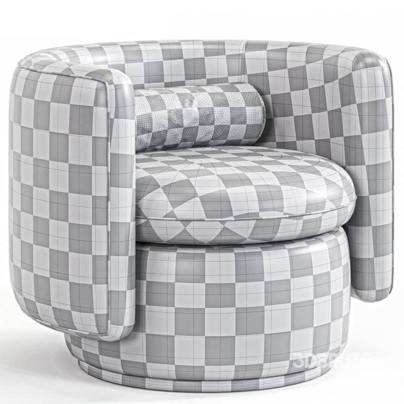 Tuzla Swivel Armchair By Polyandbark Image 6