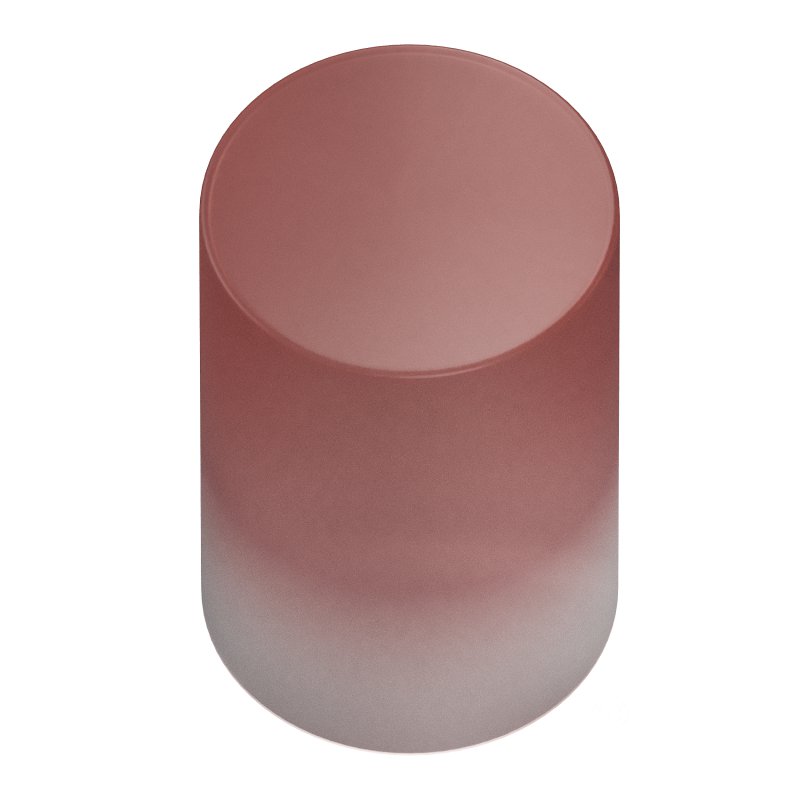 Frosted Gradient Side Table – Acrylic Image 12