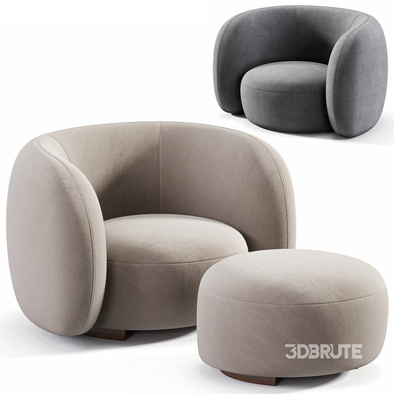 EOF 1 Armchair By Galeriesigne Image 2