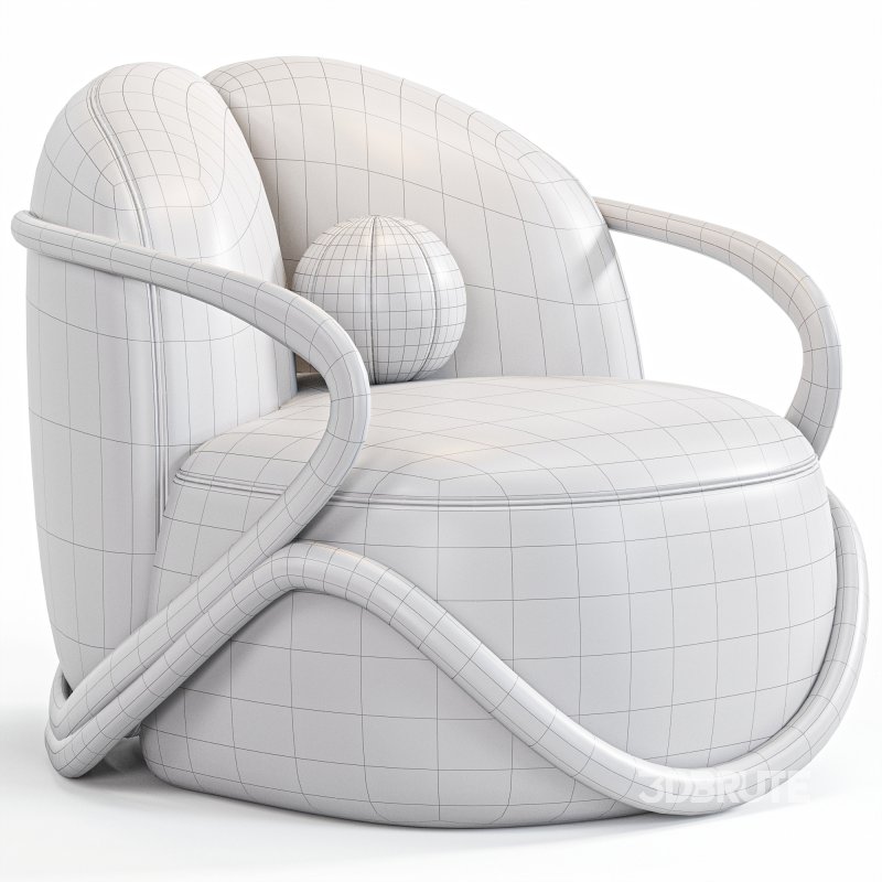Hug Armchair By Giorgetti Image 7