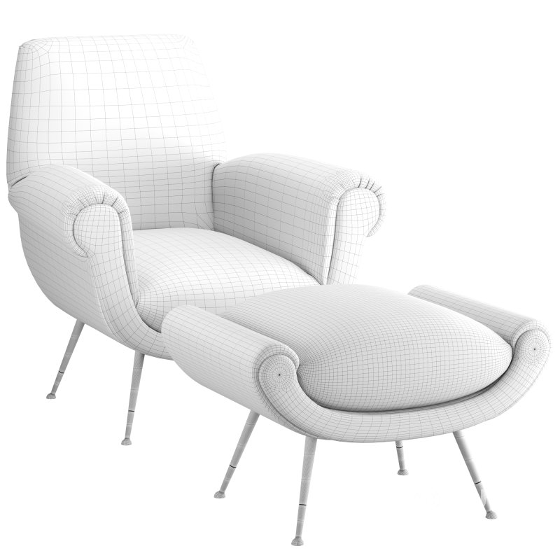 Minotti Albert & Ile Amchair Image 7