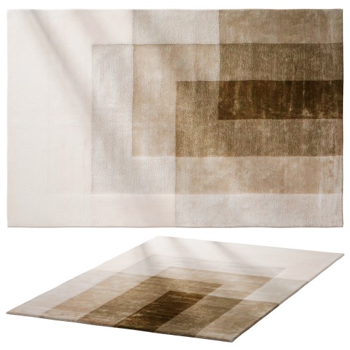 Ombre Blocks Wool TENCEL™ RugOmbre