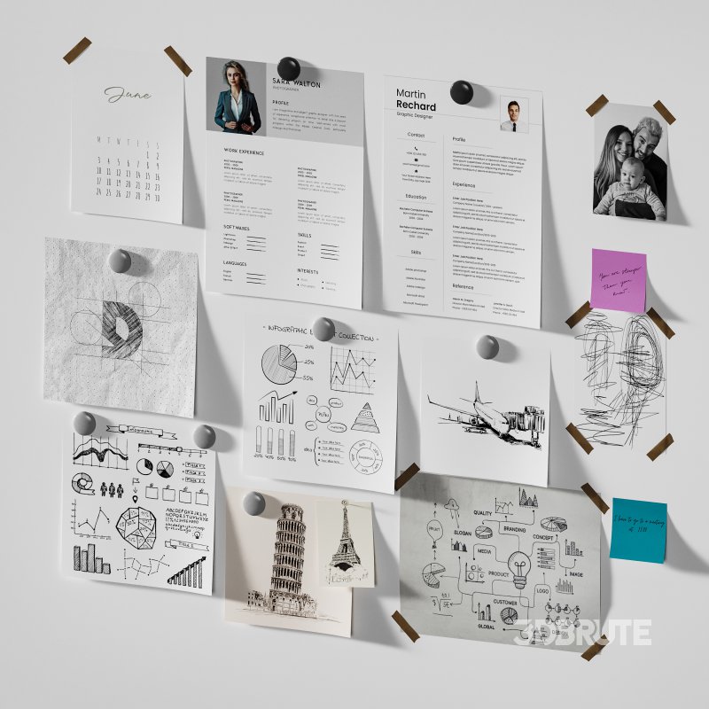 Moodboard Stickers Set Image 6