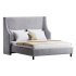 Davis Wingback Sand Velvet bed - Thumbnail 3