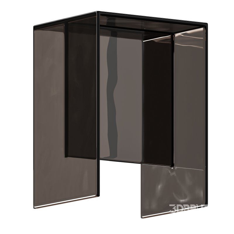 Minimalist Side Table – Acrylic Image 11