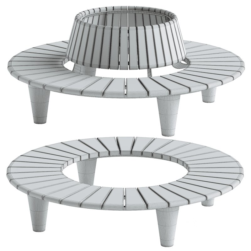 ROUND BENCH Image 4