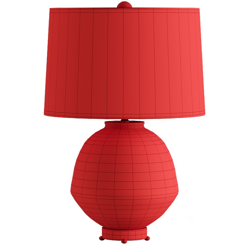 John Richard Crosshatch Table Lamp Image 2