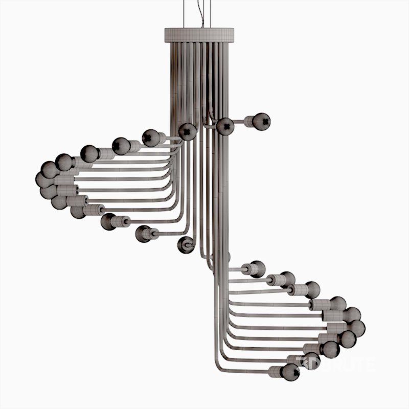 Elanis Spiral Chandelier Image 3
