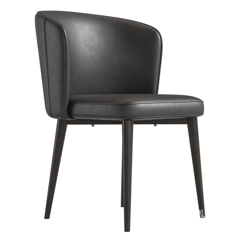 CLAUDE FABRIC DINING CHAIR Image 5