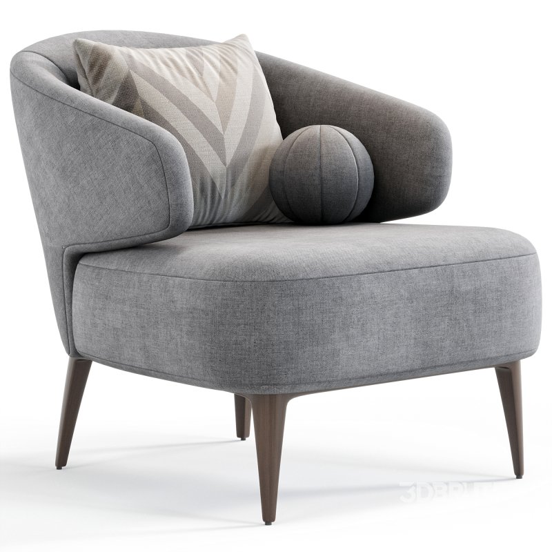 Aston Armchair By Minotti Image 4