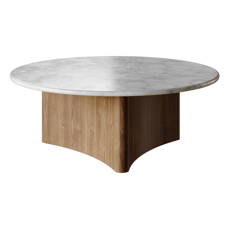 Zafar Nested Marble Coffee Table Image 5