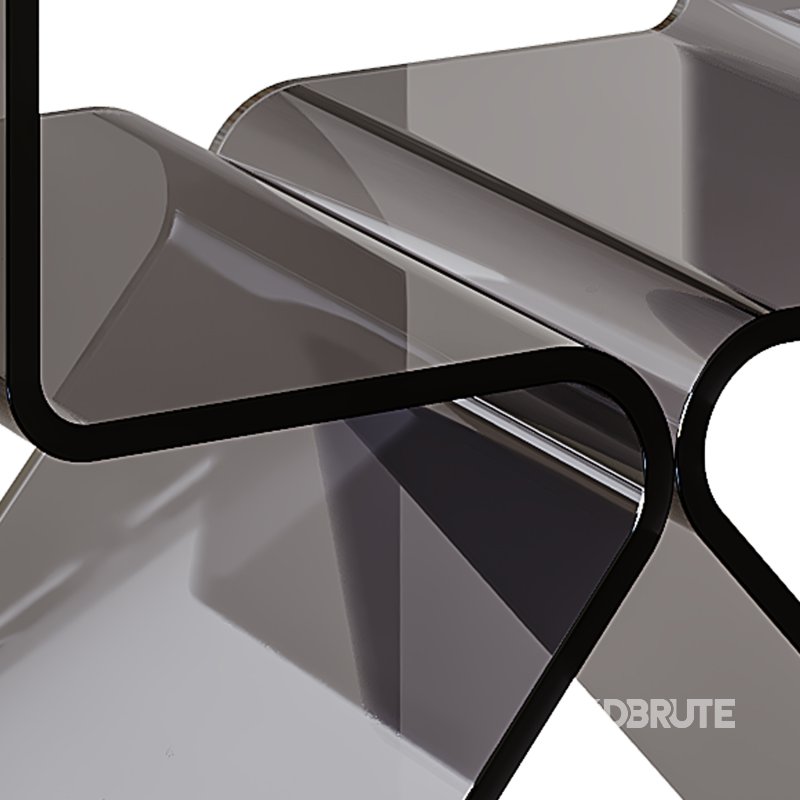 Acrylic Side Table – 3 Color Options Image 13