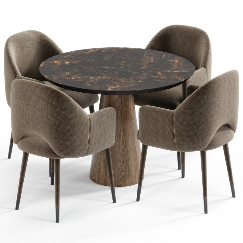 Propus Chair Round Table By Amgrades Image 4