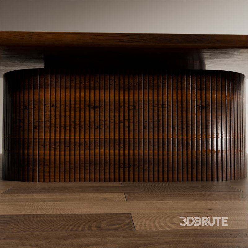 Modern Wooden Coffee Table Image 4