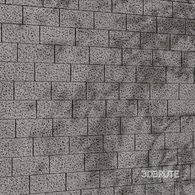 stone honed hammered wall (Seamless) Image 3