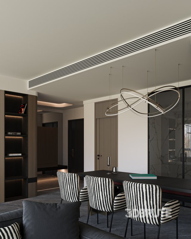 Modern living and dining room Image 12