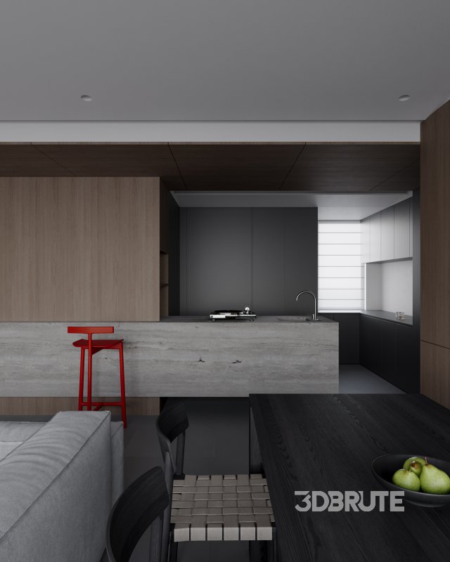Modern living and dining room Image 4