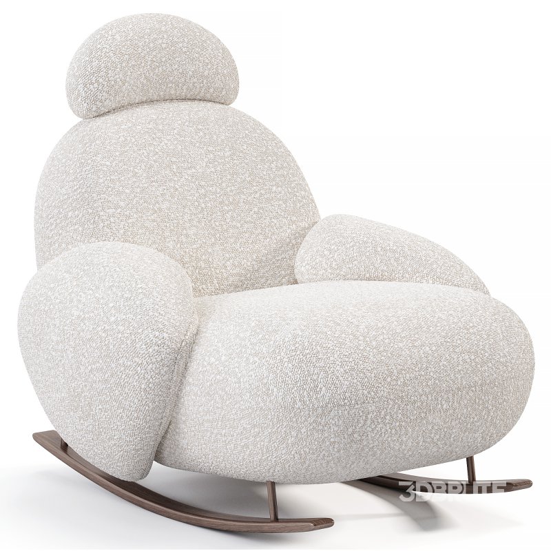 Recliner Rocking Chair By Blackbrdstore Image 3