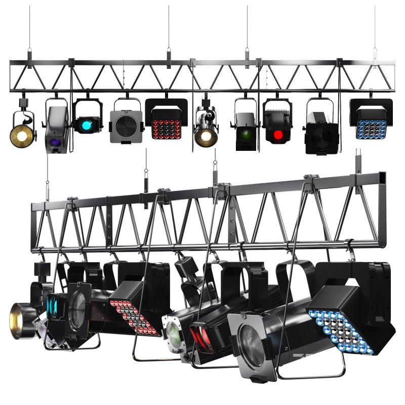 Soft theater farm with lighting equipment Image 2