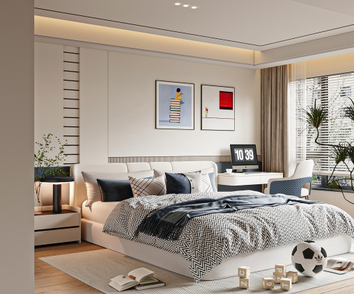 Modern bedroom