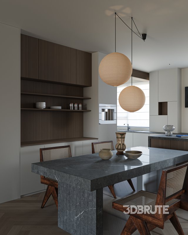 Modern living and dining room Image 7
