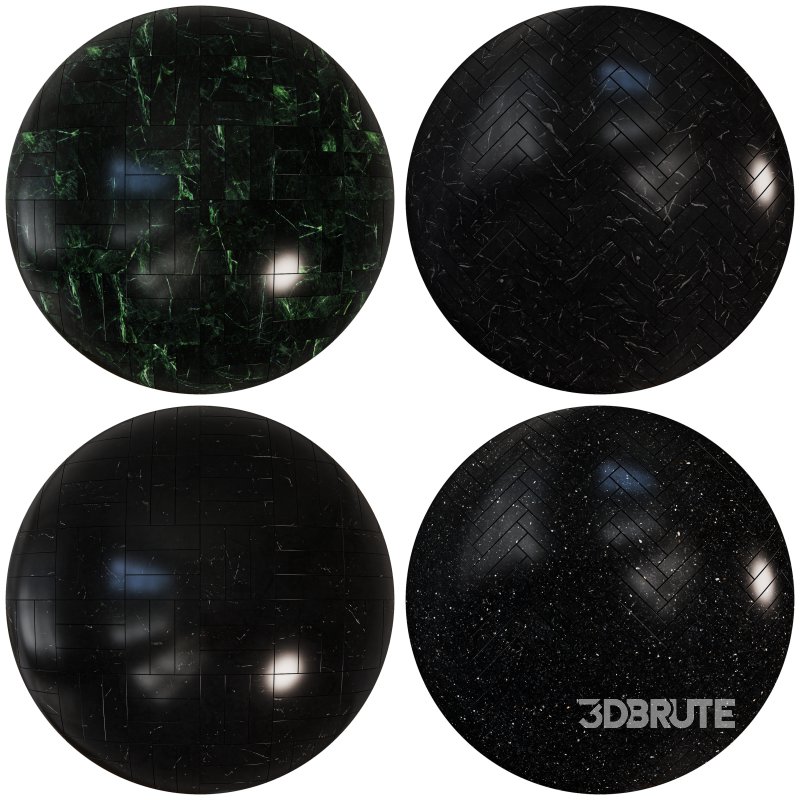 Ceramic Patterned Wall & Floor for kitchen (seamless) Image 2