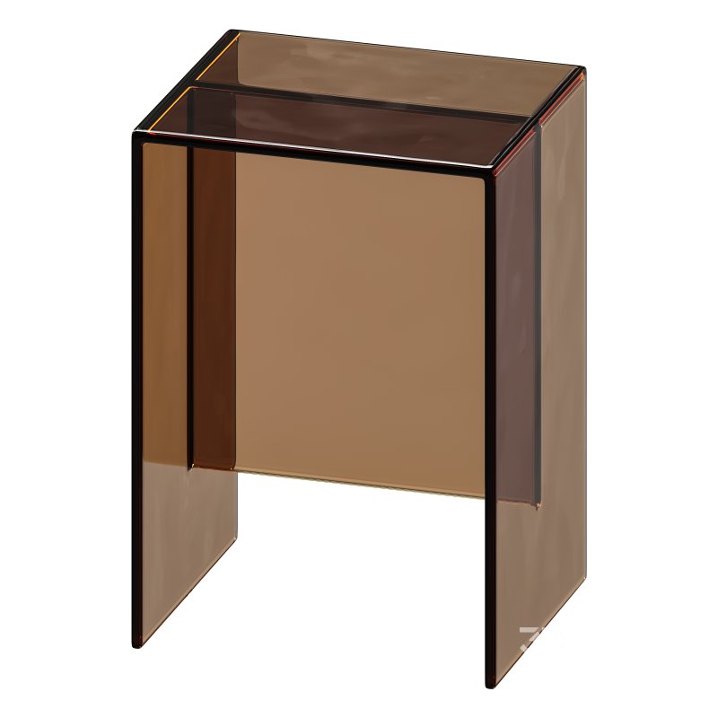 Minimalist Side Table – Acrylic Image 2