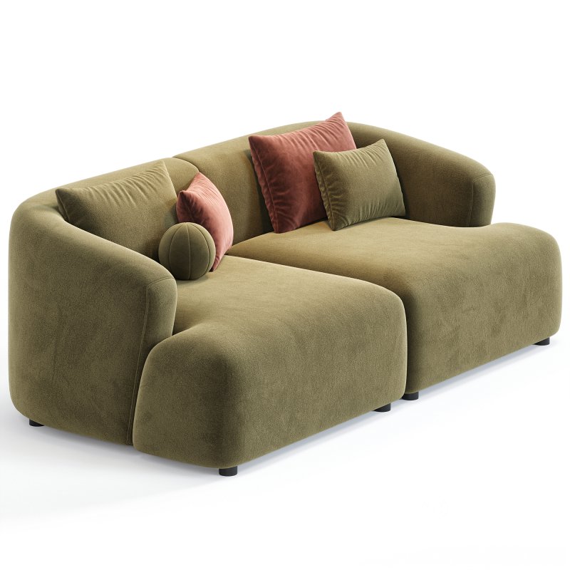 Sofia 2 Plazas Sofa By Westwing Image 2