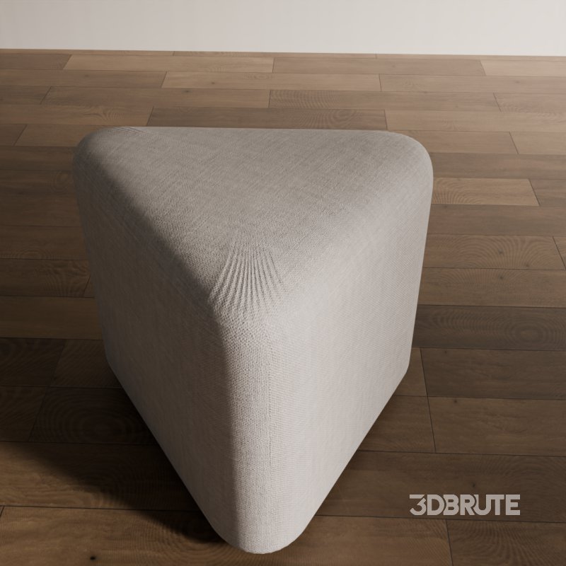Contemporary Pouffe Ottoman Image 4