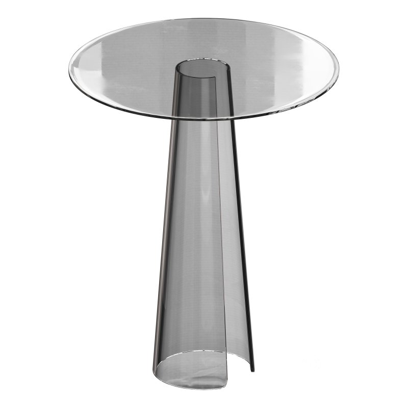 Chic Round Table – Acrylic Image 9