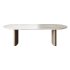 Linden Travertine Top Coffe Table - Thumbnail 3