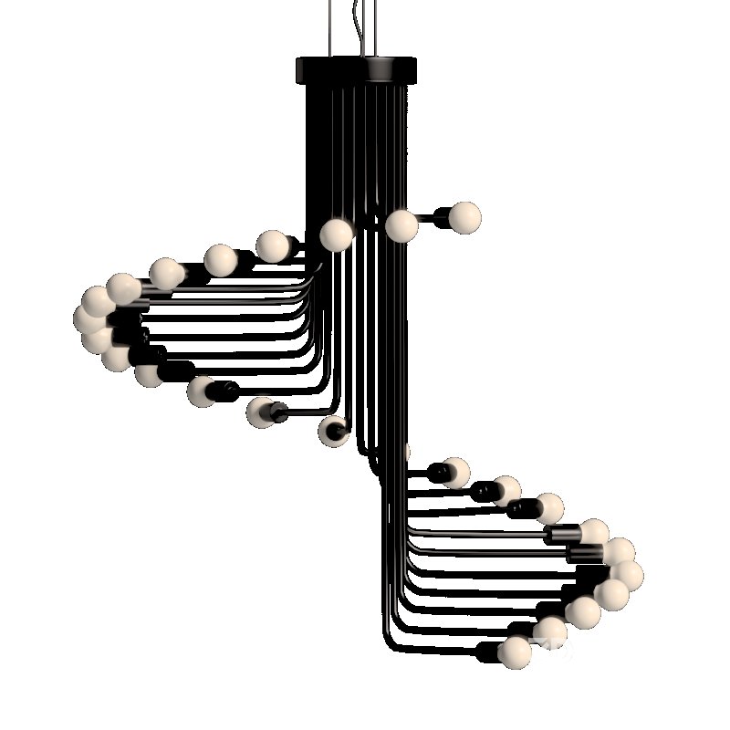 Elanis Spiral Chandelier Image 2