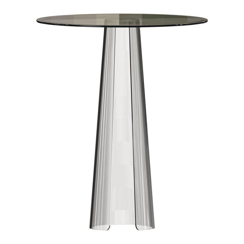 Chic Round Table – Acrylic Image 7