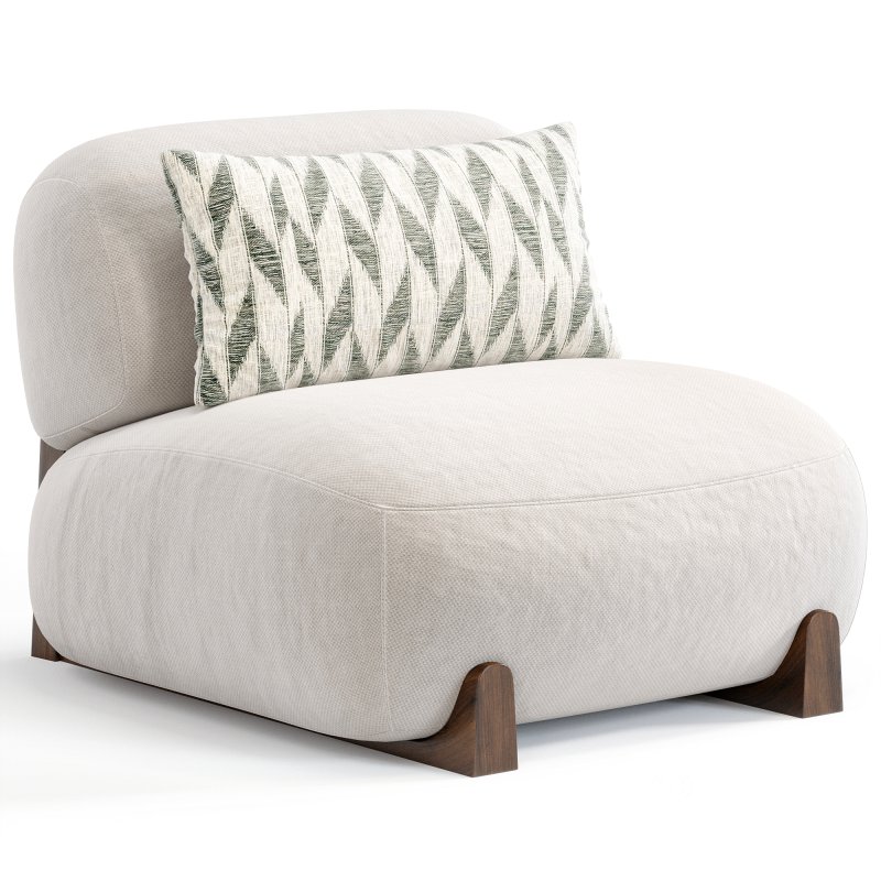 Fort Lounge Armchair By Monologue Image 2