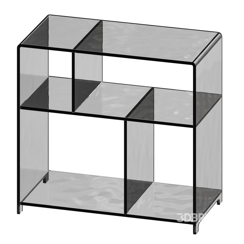 Modern Side Table – 4 Compartments Image 10